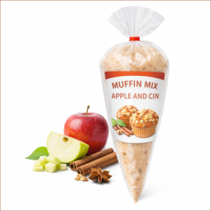 Apple and Cinnamon Frozen Muffin Mix – Piping Bag