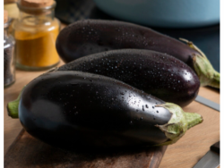 Organic Brinjal (Eggplant) – 1kg Pre-Pack