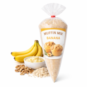 Banana Frozen Muffin Mix – Piping Bag