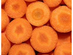 Organic Freshcut Sliced Carrots – 500g