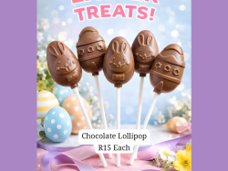 Chocolate Bunny Lollipops