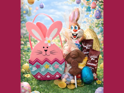 Easter Hamper Bunny Bags Option 1