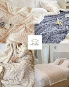 Ultra-soft, Double-lined Sherpa blankets